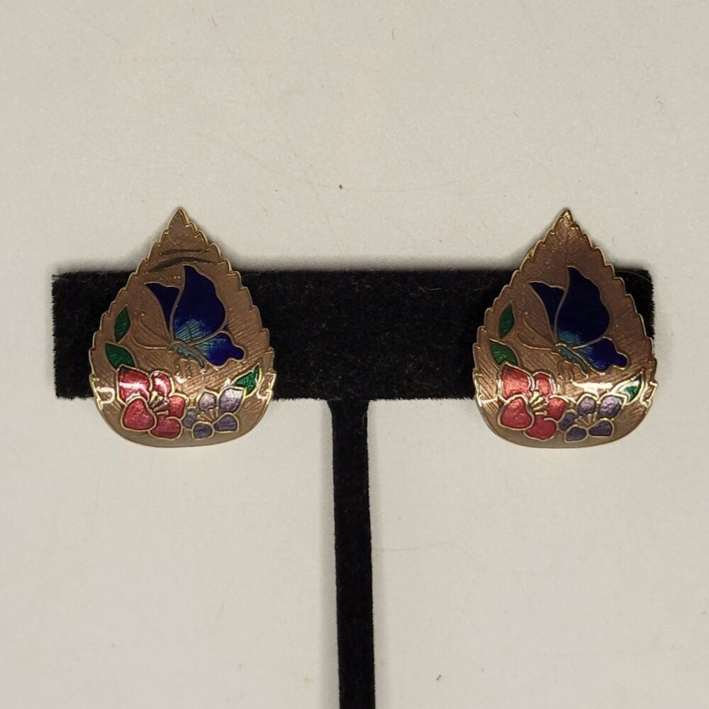Cloisonne Earrings